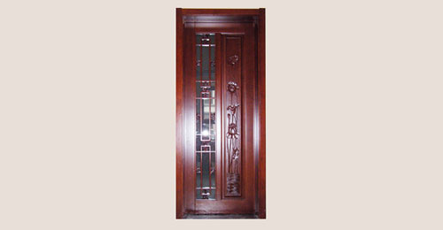济宁卧室门选红木门中式风格还是白色好